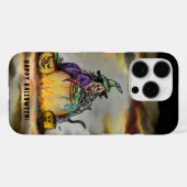魔女と黒猫ハッピーハローウィン! Case-Mate iPhoneケース (裏面 (横))
