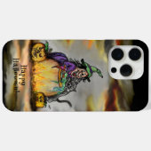 魔女と黒猫ハッピーハローウィン! Case-Mate iPhoneケース (裏面 (横))