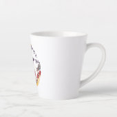 魔女と黒猫 カフェラテマグ (右)