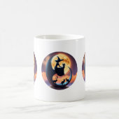 魔女と黒猫 コーヒーマグカップ (中央)