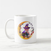 魔女と黒猫 コーヒーマグカップ (左)