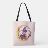 魔女と黒猫 トートバッグ (裏面)