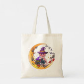 魔女と黒猫 トートバッグ (裏面)