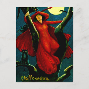 魔女と黒猫 ポストカード