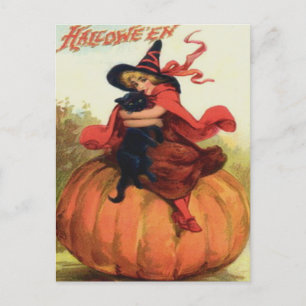 魔女と黒猫 ポストカード