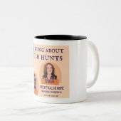 魔女についての事魔女狩りポッドキャストマグ ツートーンマグカップ (正面右)