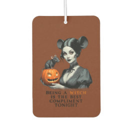 魔女になることは最高の今夜の賛辞だ。 カーエアーフレッシュナー