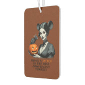 魔女になることは最高の今夜の賛辞だ。 カーエアーフレッシュナー (左)