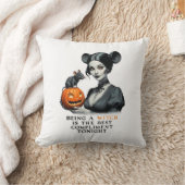 魔女になることは最高の今夜の賛辞だ。 クッション (ブランケット)