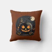 魔女になることは最高の今夜の賛辞だ。 クッション (裏面)