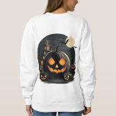 魔女になることは最高の今夜の賛辞だ。 スウェットシャツ (裏面)