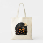 魔女になることは最高の今夜の賛辞だ。 トートバッグ (裏面)