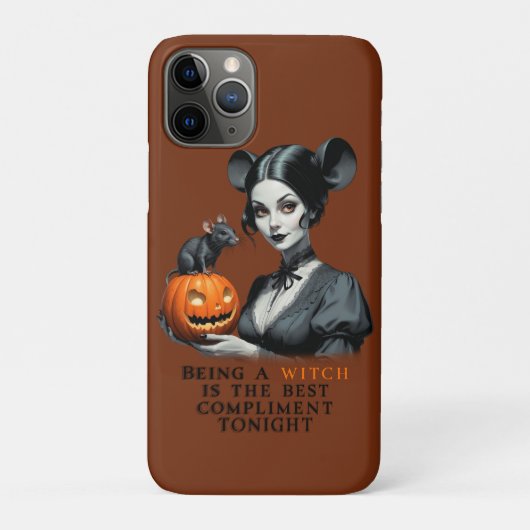 魔女になることは最高の今夜の賛辞だ。 Case-Mate iPhoneケース (裏)