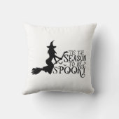 魔女になる季節不気味だ クッション (裏面)