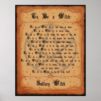 魔女になる ポスター