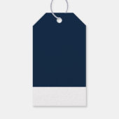 魔女にタグ付けされ、ブローチの猫 ギフトタグ (裏面)