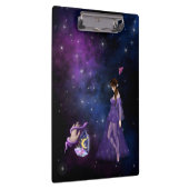 魔女のための難解な魔術マジック紫の贈り物 クリップボード (右)