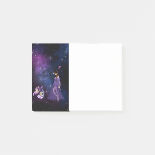 魔女のための難解な魔術マジック紫の贈り物 ポストイット (正面)