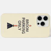 魔女のほうき駐車場専用 ハロウィン iPhone 15 Case-Mate iPhoneケース (裏面 (横))