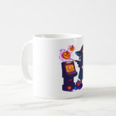 魔女のアーケードナイト コーヒーマグカップ (正面左)