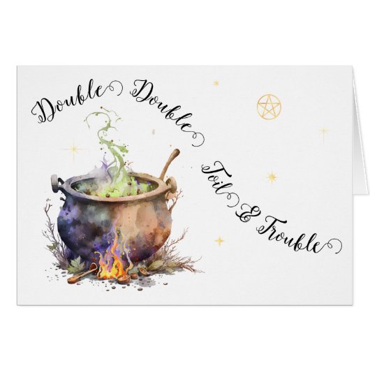 魔女のオカルドロンカード (正面横)