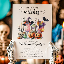 魔女のカクテルを飲む 招待状