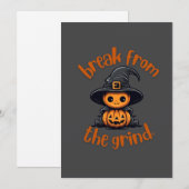 魔女のカボチャ BFTG  招待状 (正面/裏面)