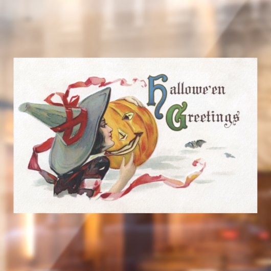 魔女のキス : ハロウィンのランタン ウィンドウサイン (シート2)