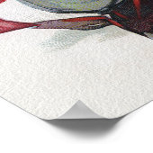 魔女のキス：ハロウィーンのハロウィーンのカボチャのちょうちん ポスター (角)