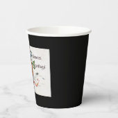 魔女のキス：ハロウィーンのハロウィーンのカボチャのちょうちん 紙コップ (左)