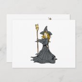 魔女のキャスティングスペル ポストカード (正面/裏面)