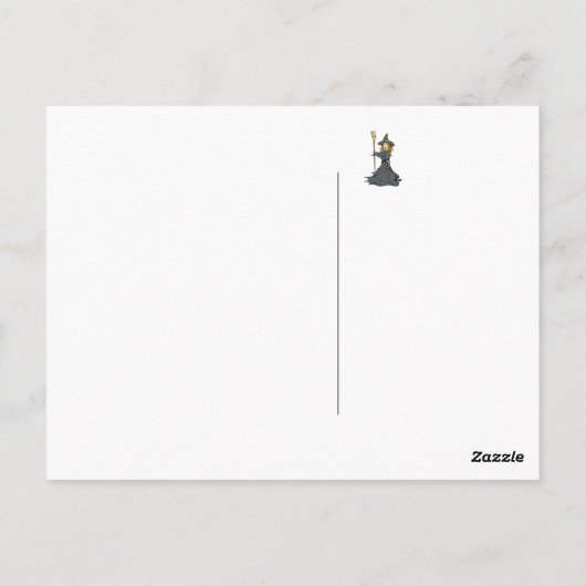 魔女のキャスティングスペル ポストカード (裏面)