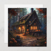 魔女のコテージ：エンチャント・ホロウ 招待状 (正面/裏面)