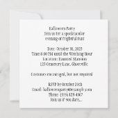 魔女のコテージ：エンチャント・ホロウ 招待状 (裏面)