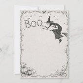 魔女のサバト ハロウィン 招待状 (裏面)