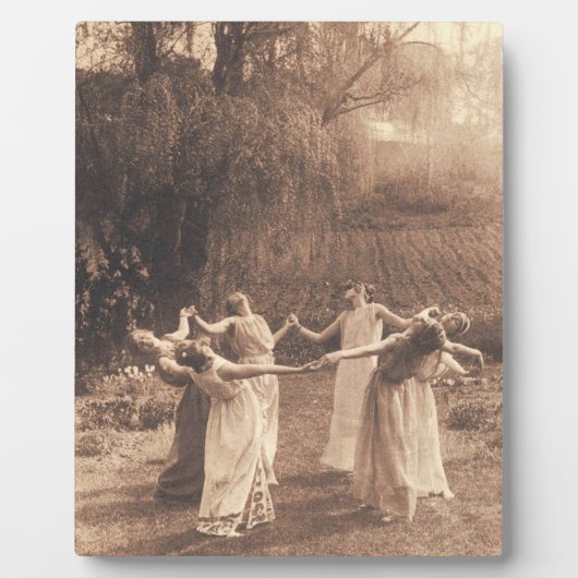 魔女のサークルヴィンテージ踊り フォトプラーク (正面)