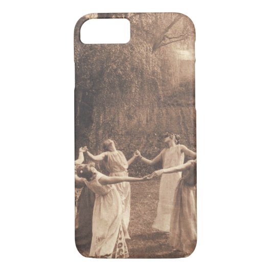魔女のサークルヴィンテージ踊り Case-Mate iPhoneケース (裏面)