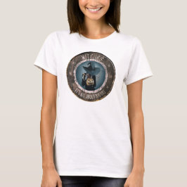 魔女のシール – 超自然Tシャツ – ライトカラー Tシャツ