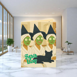 魔女のスパデー 面白いユーモア 招待状