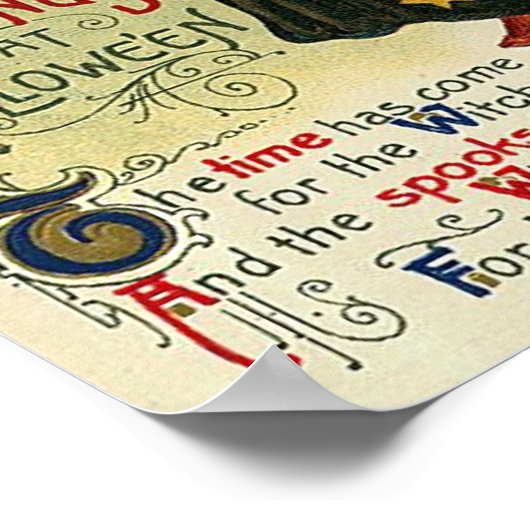 魔女のダンス ポスター (角)