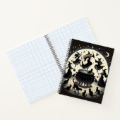 魔女のダン：魅惑の森の集まり ノートブック (内部)