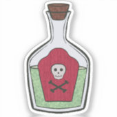 魔女のトニックカスタムビニールのシール シール (正面)