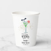 魔女のドリンクを飲み干せ ハロウィンのカクテル ブライダルシャワー 紙コップ (裏面)