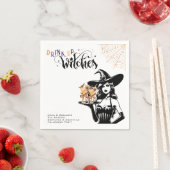 魔女のドレスアップパーティー ハロウィン カクテル スタンダードカクテルナプキン (インサイチュ)