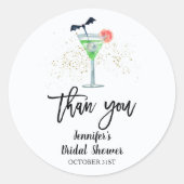 魔女のハロウィンパーティー ブライズシャワー ラウンドシール (正面)