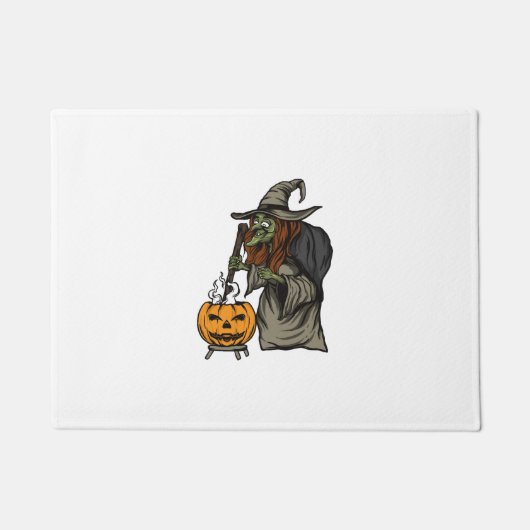 魔女のハロウィン ドアマット (正面)