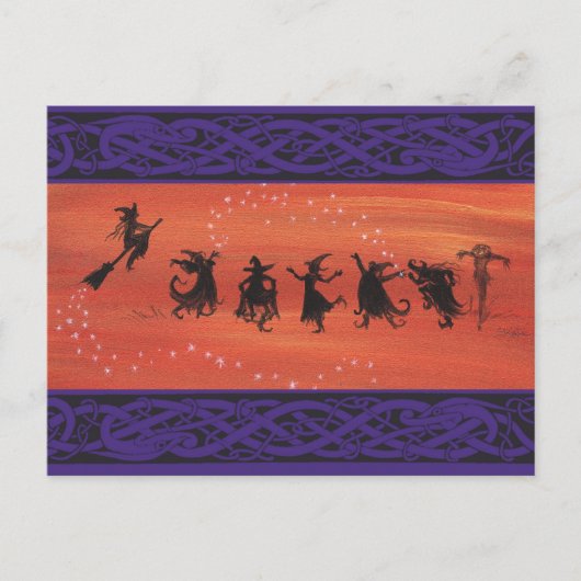 魔女のハロウィン・パーティ ポストカード (正面)