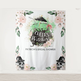 魔女のハロウィーン ブライダルシャワーの背景 タペストリー