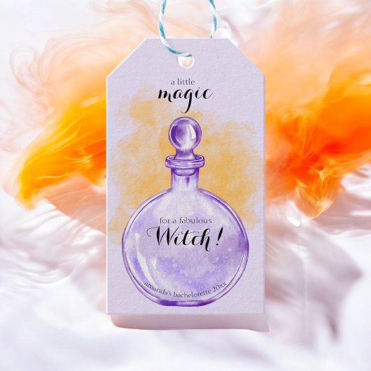 魔女のバチェロレッテを飲む ギフトタグ