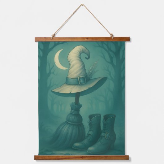 魔女のバトルフィールド・クロス 吊り下げ型タペストリー (正面)